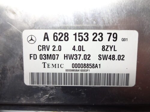 A6281532379 FD 03M07 TEMIC 4.0L Centralita del motor Mercedes W163 ML 400 A6281532379 FD 03M07 TEMIC 4.0L
