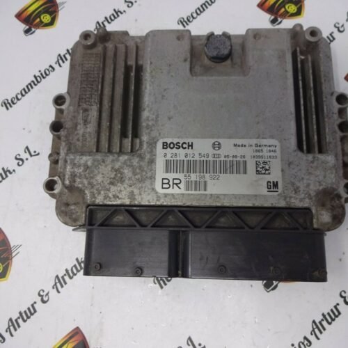 Centralita del motor Opel Zafira Astra 55198922 BR 55198922BR  0281012549