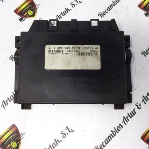 A0255450532 Q02 5WK33845 00W21 Módulo de control de transmisión Mercedes W210 A0255450532 Q02 5WK33845 00W21