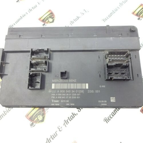 A9065453401 A9065453801 A9064420700 Caja de fusibles Mercedes A9065453401 A9065453801 A9064420700 TEMIC 5276 B6 ZGS