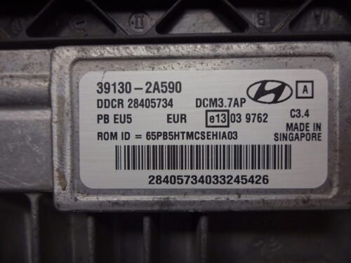 Centralita del motor  Hyundai I20 391302A590 39130-2A590  DCM3.7AP