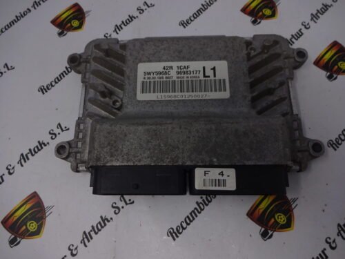 Centralita del motor Chevrolet Aveo 96983177 5WY5968C 96983177L1