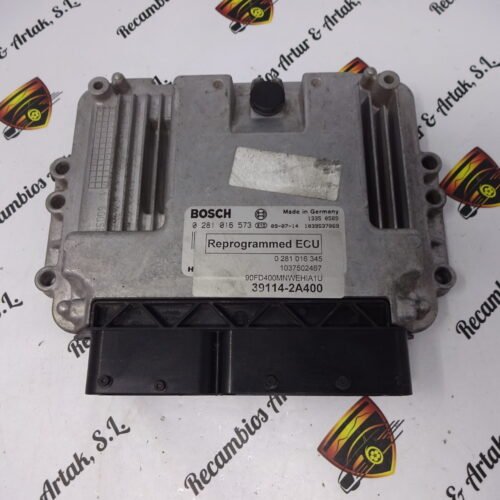 Centralita del motor Hyundai i30 0281016573 0281016345 391142A400 39114-2A400