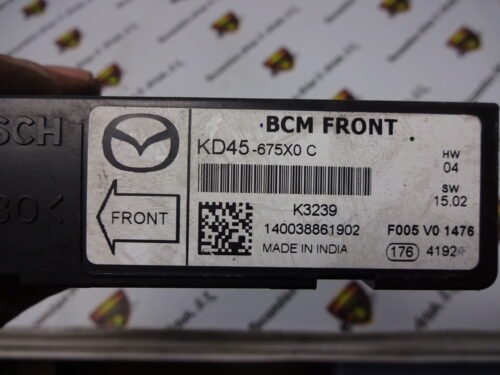 Unidad de control  Mazda 3 KD45675X0C KD45-675X0C F005V01476