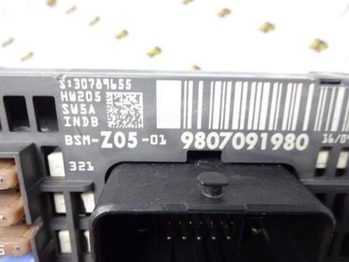 9807091980 BSM-Z05-01 Caja de fusibles Peugeot Citroen 9807091980 BSM-Z05-01
