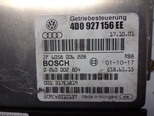 0260002804 4D0927156EE Transmisión controlador Audi 0260002804 4D0927156EE