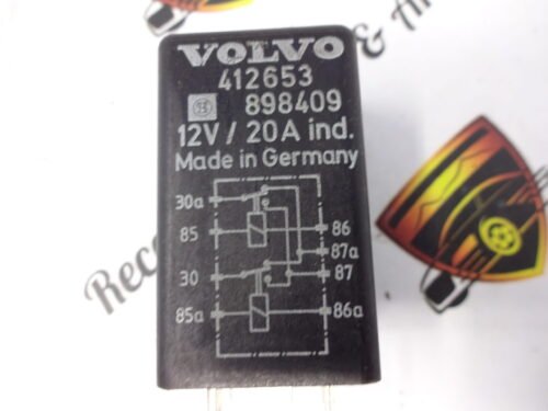 Relé  Rele  VOLVO 412653 898409 12V/20A