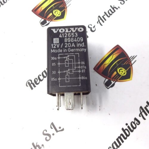 Relé  Rele  VOLVO 412653 898409 12V/20A