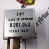Relé Rele  SWF R 201.003 12v BIS 150W R 201003
