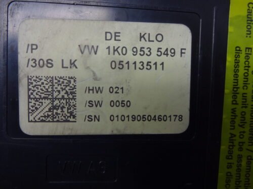 módulo de  direccion VW Touran GOLF 1K0953549F 1KO953549F