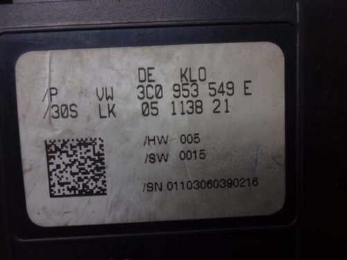Módulo de M direccion VOLKSWAGEN Passat  3C0953549E 3CO953549E