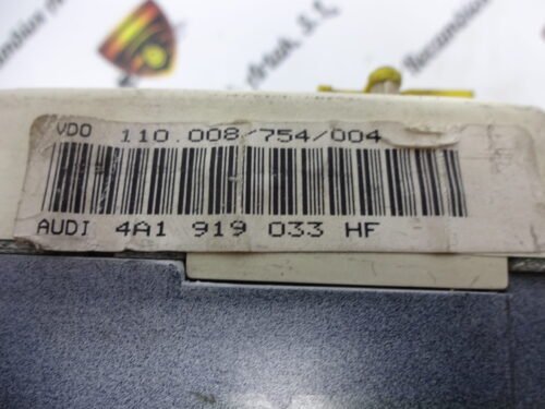 Cuadro de instrumentos  AUDI S6 4A1919033HF VDO 110008754004