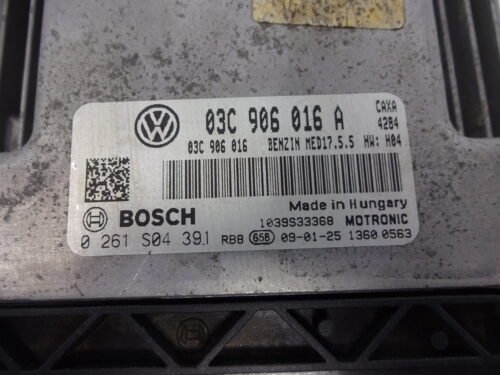 Centralita del motor Seat Leon VW Golf V Plus 0261S04391 03C906016A