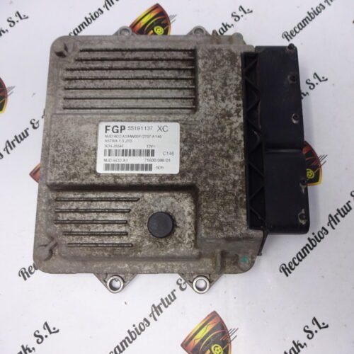 Centralita del motor  Opel Astra H 55191137 XC 7160009901 MJD6O2A1