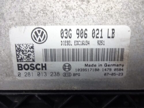 Centralita del motor SKODA OCTAVIA 0281013238 03G906021LB