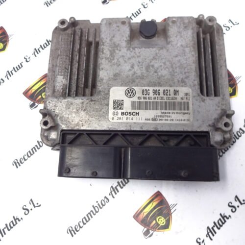 Centralita del motor SKODA SUPERB 0281014111 03G906021QM