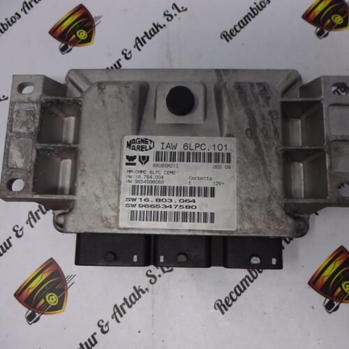 Centralita del motor CITROEN  Suzuki IAW6LPC101 9665347580 9654596080