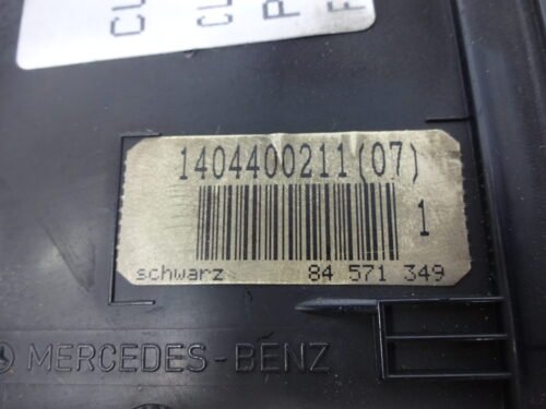 Cuadro de instrumentos  MERCEDES-BENZ W140 CLASE S 1404400211 VDO 110008691001