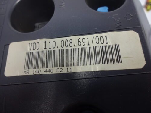 Cuadro de instrumentos  MERCEDES-BENZ W140 CLASE S 1404400211 VDO 110008691001