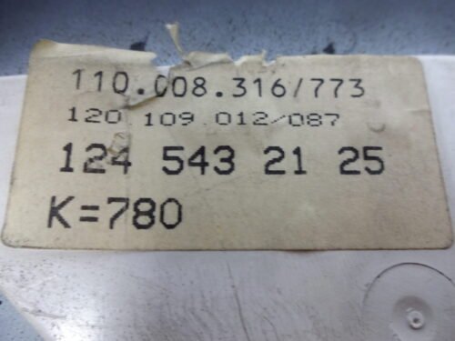 Cuadro de instrumentos MERCEDES W124 1245432125 1245423501 1245427767