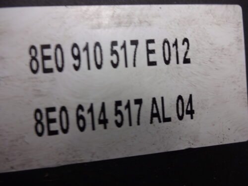 ABS AUDI A4 8E0614517AL 0265234333 0265950473 8E0910517E
