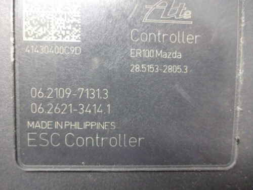 ABS Mazda 3 BHR1437A0A 06210230374 ESCK1900 06210971313 06262134141