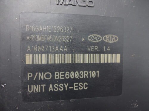 ABS HYUNDAI TUCSON 58920D7101 58920-D7101 BE6003R101 A1000713AAA