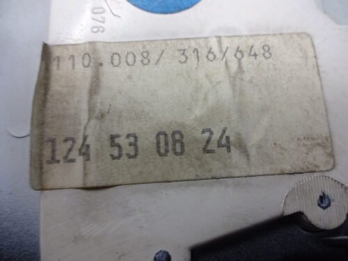 Cuadro de instrumentos MERCEDES W124 1245423868 1245430824  110008316648