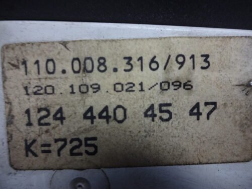 Cuadro de instrumentos MERCEDES W124 1244404547 110008316913 1245421265