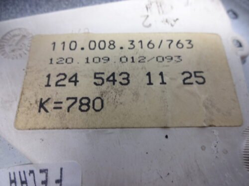 Cuadro de instrumentos MERCEDES W124 1245431125 110008316763  1245426068