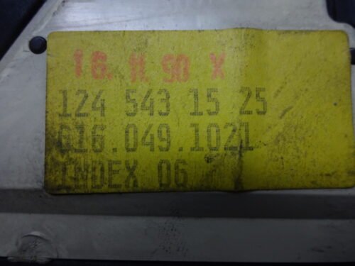 Cuadro de instrumentos  MERCEDES W124 1245431525 6160491021 1245425268