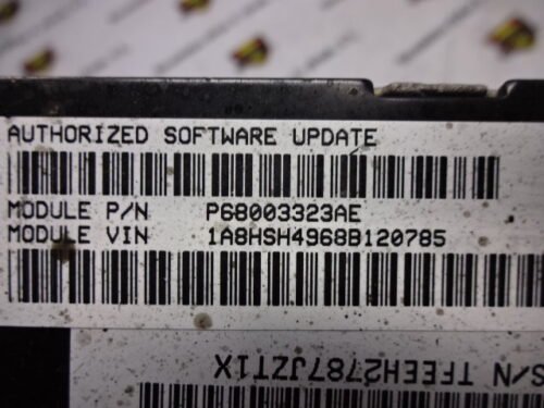 Centralita del motor Chrysler Voyager P05150267AC P68003323AE 479210