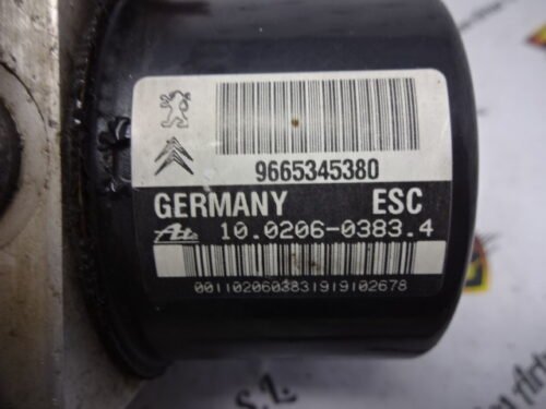 ABS PEUGEOT 207 9665345380 10020603834 10096039203 MK60-P