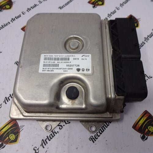 Centralita del motor Peugeot Bipper Fiat Fiorino Citroen Nemo 55257726 MJD8F3Q9