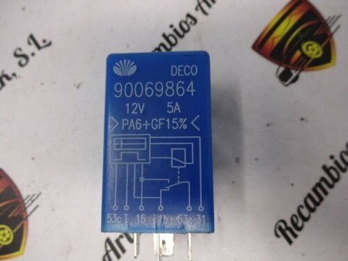Relé del limpiaparabrisas Daewoo Opel Omega 12V 5A GM 90069864 90 069 864 DECO