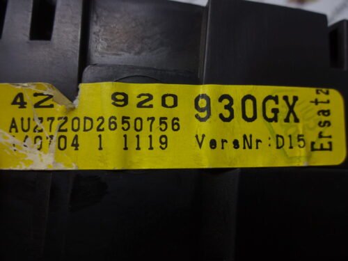 Cuadro de instrumentos  Audi A6 Allroad Quattro 4Z7920930GX 110280061011