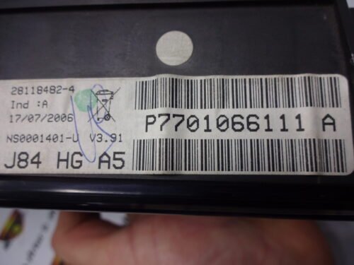 Cuadro de instrumentos Renault Scenic 7701066111A  P7701066111A