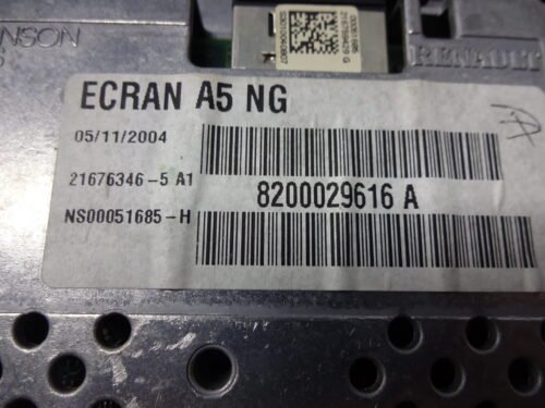 Pantalla del salpicadero Renault Scenic 8200029616A 8200029616 A