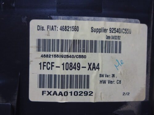 Cuadro de instrumentos Fiat Stilo 46821560 1FCF-10849-XA4 1FCF10849XA4