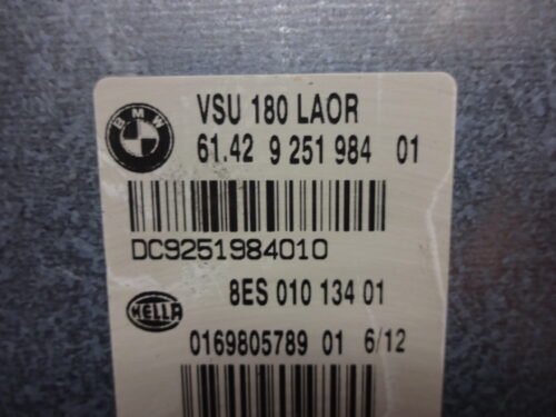 Módulo de control  BMW 6142925198401 61.42.925198401 8ES01013401