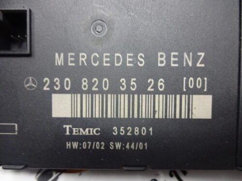 Módulo de control Mercedes SL 500 350 R230 2308203526 230 820 35 26 Q2