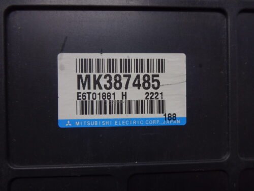 Centralita del motor Mitsubishi Pajero MK387485 E6T01881H
