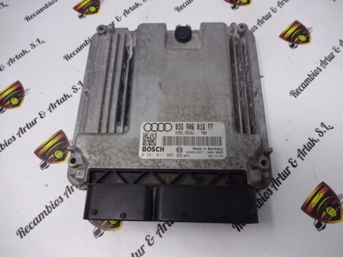 Centralita del motor  AUDI A3 03G906016FF 0281011905  03G 906 016 FF