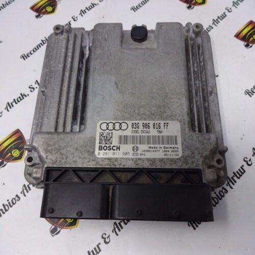 Centralita del motor  AUDI A3 03G906016FF 0281011905  03G 906 016 FF