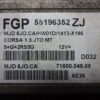 Centralita del motor  Opel Corsa C 55196352ZJ 55196352 ZJ MJD6JOCA MJD 6JO.CA