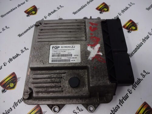 Centralita del motor  Opel Corsa C 55196352ZJ 55196352 ZJ MJD6JOCA MJD 6JO.CA