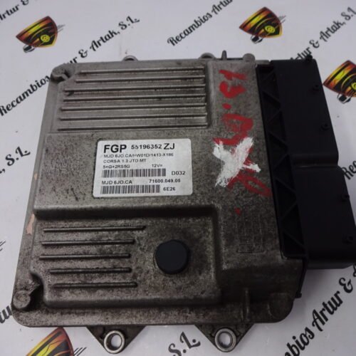 Centralita del motor  Opel Corsa C 55196352ZJ 55196352 ZJ MJD6JOCA MJD 6JO.CA