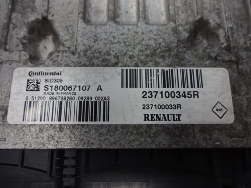 Centralita del motor Renault Scenic S180067107A 237100345R 237100033R SID305