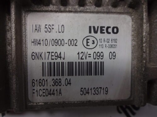 Centralita del motor  IVECO 504133719 IAW5SFL0 6160136804