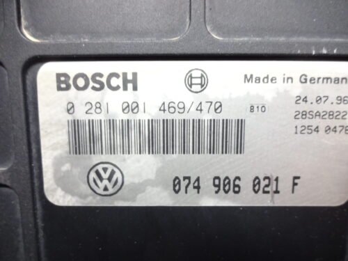 Centralita del motor  VW  Transporter T4  074906021F 0281001469 0281001470